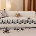 Special-shaped Sofa Cover Cushion for All Seasons Universal 2025 New Straight Row One-piece Combination Sofa Cover Cloth - Image 5