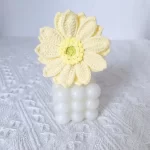 Ins Chrysanthemum Crochet Bouquets Handwoven Flowers Artificial Plants Desktop Home Decoration Friends' Gifts - Image 7