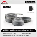 Naturehike Outdoor Tableware Pot Frying Pan Kettle Aluminum Alloy Ultralight Portable Kitchenware Camping Cookware Picnic Kettle - Image 9