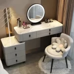 Beauty Modern Vanity Table Storage Simple Nordic Classic Vanity Table Elegant Makeup Luxury Schminktisch Bedroom Furniture - Image 6