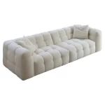 Any Size Custom Compressed Fabric Sofa Hand Tufted Design Integrated Sponge Roll Pack Shipping Multiple Color Living Room Bedroo - Image 5