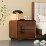 Display Trendy Nightstand Storage Modern Luxury Nightstand Aesthetic Vintage Mesita Bedroom Furniture - Image 4