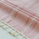 White Hollow-Carved Jacquard Weave Tablecloth,Rectangle Dust-Proof Table Cover,For Kitchen Dinner Party Tabletop Decoration - Image 8