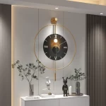 Modern Wall Clocks Living Room Minimalist Wall Watch Creative Bedroom Silent Round Clocks Fashion Home Decoration Accessories - Image 2
