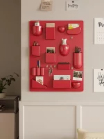 Wall Holder Offices Kitchens Organizer Desktop Shelf Wall Storage Rack Organiser For Workshops Bathrooms Children's Rooms - Image 3