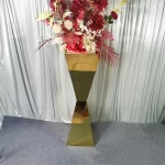 Stainless Steel Flower Stands Vases, Wedding Table Centerpieces, Road Lead, Party Decoration, 1Pc, 2Pcs, 5 Pcs, 6 Pcs, 10Pcs - Image 3
