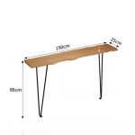 Glamour Entryway Corner Table Vintage Unique Style Modern Corner Table Hallway Simple Mesa Para Sala Living Room Furniture - Image 2