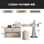 modern coiffeuse bedroom furniture wooden dressing table home storage cabinet master bedroom vanity table make up with mirror - Image 9