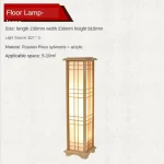 Modern Floor Lamp Living Room for Bedroom Bedside Home Decoration LED Light Solid Wood Lampshade Sofa Dining Study Table Fixture - Image 11