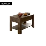 Small Modern Coffee Tables with Storage for Living Room Wood Lift Top Center Table Farmhouse - Image 6
