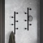 Creative Hooks Coat Rack Wall Decoration Metal Iron Art Clothes Hanger Furniture Porch Bathroom Bags Scarf Ornaments Organizer