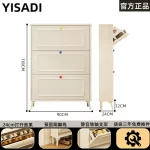 Slim Bedroom Storage Shoe Rack Display Hotel Room Farmhouse Shoe Cabinet Small Office Rangement Chaussures Home Furniture - Image 19