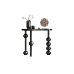 Creative Corner Table Entryway Simple Wood Entrance Hall Console Table Decor Elegant Console Ingresso Living Room Furniture - Image 6