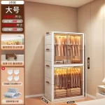 Door Wardrobe Storage Bedroom Organizer Partitions Space Saving Household Simple Closet Clothes Box Vestidores Trendy Furniture - Image 10