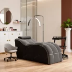 Modern Compressed Sofa Facial Bed Set for Living Room Hotel Use Minimalist Style Sponge Filled Vacuum Fabric Lash Bed - Image 5