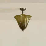 Bauhaus Medieval stained glass Petals Art Creative LED Home Ceiling Lights Lustre Lamps for Living Room Decoration Chandeliers - Image 24