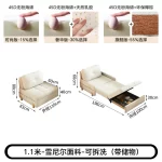 Multifunctional Ergonomic Living Room Sofas Premium Comfy Trendy Modern Sofa Bed With Storage Design Canapé Salon Furniture - Image 16