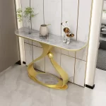 Luxury Unique Console Table Simple Decor Modern Design Corner Table Professional Hallway Console Ingresso Furniture Living Room - Image 4