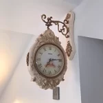 Double-sided Wall Clocks Vintage Art Decoration Clocks Living Room Elegant Clock Silent Luxury Wall Watch Aesthetic Decorations - Image 6