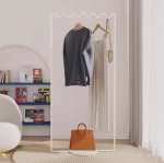 Simple Creative Light Coat Racks Floor Bedroom Luxury Metal High Quality Coat Racks Living Room Porte Manteau Напольная Вешалка - Image 8