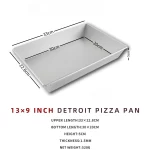 6~10 inch Detroit Style Pizza Pan Deep Dish Pizza Pan, Pizza Pan, Square Baking Pan, Bakeware Kitchenware, Aluminum - Image 21