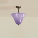Bauhaus Medieval stained glass Petals Art Creative LED Home Ceiling Lights Lustre Lamps for Living Room Decoration Chandeliers - Image 7