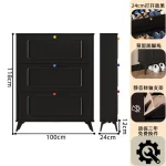 Slim Bedroom Storage Shoe Rack Display Hotel Room Farmhouse Shoe Cabinet Small Office Rangement Chaussures Home Furniture - Image 51