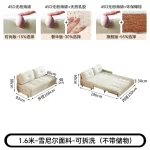 Multifunctional Ergonomic Living Room Sofas Premium Comfy Trendy Modern Sofa Bed With Storage Design Canapé Salon Furniture - Image 12