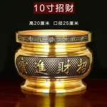 Metal incense burner Buddha tool Backflow fragrance Censer Buddhist Hall pray church  tea light burner the god of wealth - Image 18