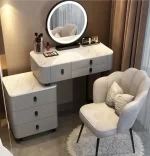 Beauty Modern Vanity Table Storage Simple Nordic Classic Vanity Table Elegant Makeup Luxury Schminktisch Bedroom Furniture - Image 9