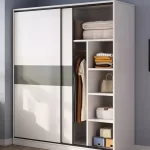 Bedroom Full Size Wardrobes Crafts Storage White Aesthetic Floor Small Wardrobe Dressers Sets Szafy Do Sypialni Home Furniture - Image 4