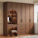 Nordic Modern Organizer Bedroom Closet Clothes Storage Wooden Roupeiros De Quarto Furniture Hanging Clothes Adults Wardrobes - Image 6
