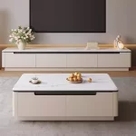 Simple Living Room Coffee Table Decoration Modern Industrial Storage Wood Side Table Simple Aesthetic Meubles Salon Furniture - Image 5
