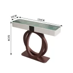 Hallway Entryway Console Tables Display Storage Design Console Tables Nordic Style Recibidor Para Entrada Furniture Living Room - Image 30