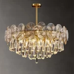 Living Room Luxury Crystal Chandelier Home Decor Items Lustre Modern Ceiling Chandeliers Lights Led Ceiling Light Chandelier