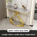 Luxury Unique Console Table Simple Decor Modern Design Corner Table Professional Hallway Console Ingresso Furniture Living Room - Image 28