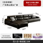 European Luxury Sofas Living Room Wooden 2 Seater Relax Sofa Home Floor Chaise Longue Corner Sectional Furniture Decoration - Image 7