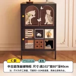 Bedroom Drawers Living Room Cabinets Modern Dining Storage Entryway Cabinet Tall Door Mobili Per La Casa House Accessories - Image 51
