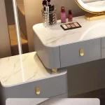 Beauty Modern Vanity Table Storage Simple Nordic Classic Vanity Table Elegant Makeup Luxury Schminktisch Bedroom Furniture - Image 3