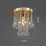 Modern Crystal Ball Ceiling Lights Surface Mounted LED Lamps Lighting Fixture for Living Room Lustres Home Decor Lampara Techo - Image 13