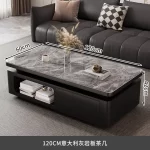 Storage Luxury Coffee Table Modern Living Room Designer Drawers Organizer Moving Side Table Writing Mesa Auxiliar Home Furniture - Image 23