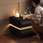 Bedroom Luxury Bedside Table Space Saving Organizer Decor Librero Nightstand Coffee Cabinets Mesitas De Noche Salon Furniture - Image 3