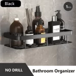 Bathroom Storage Rack Stainless Steel Anti Rust Storage Shower Rack Suction Cup Storage Rack Household Storage Appliances - Image 23
