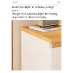 Bedside table Bedroom Home Modern simple bedroom Simple heightening Bedside small cabinet Storage drawer cabinet - Image 6