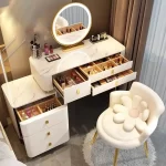 Beauty Modern Vanity Table Storage Simple Nordic Classic Vanity Table Elegant Makeup Luxury Schminktisch Bedroom Furniture - Image 5