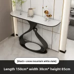Luxury Unique Console Table Simple Decor Modern Design Corner Table Professional Hallway Console Ingresso Furniture Living Room - Image 30