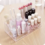 Makeup Organizer Office Organizer Box Cosmetic Plastic Storage Box Desk Bathroom Cosmetic Storage Case Cosmetic Storage Rack - Image 8