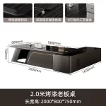 Space Saving Modern Office Desk Storage Executive Computer Office Desk Minimalist Lshaped Escritorio Oficina Office Furniture - Image 24