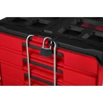 Bedroom Sets-4 Drawer Tool Organizer Box Portable Plastic Storage Case with Handle for Hardware Parts - Image 4