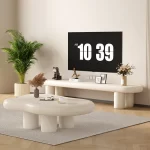 Universal Shelf Tv Stands Floor Modern Salon Entertainment Wooden Room Decor Tv Table Aesthetic Archivadores Unique Furniture - Image 6